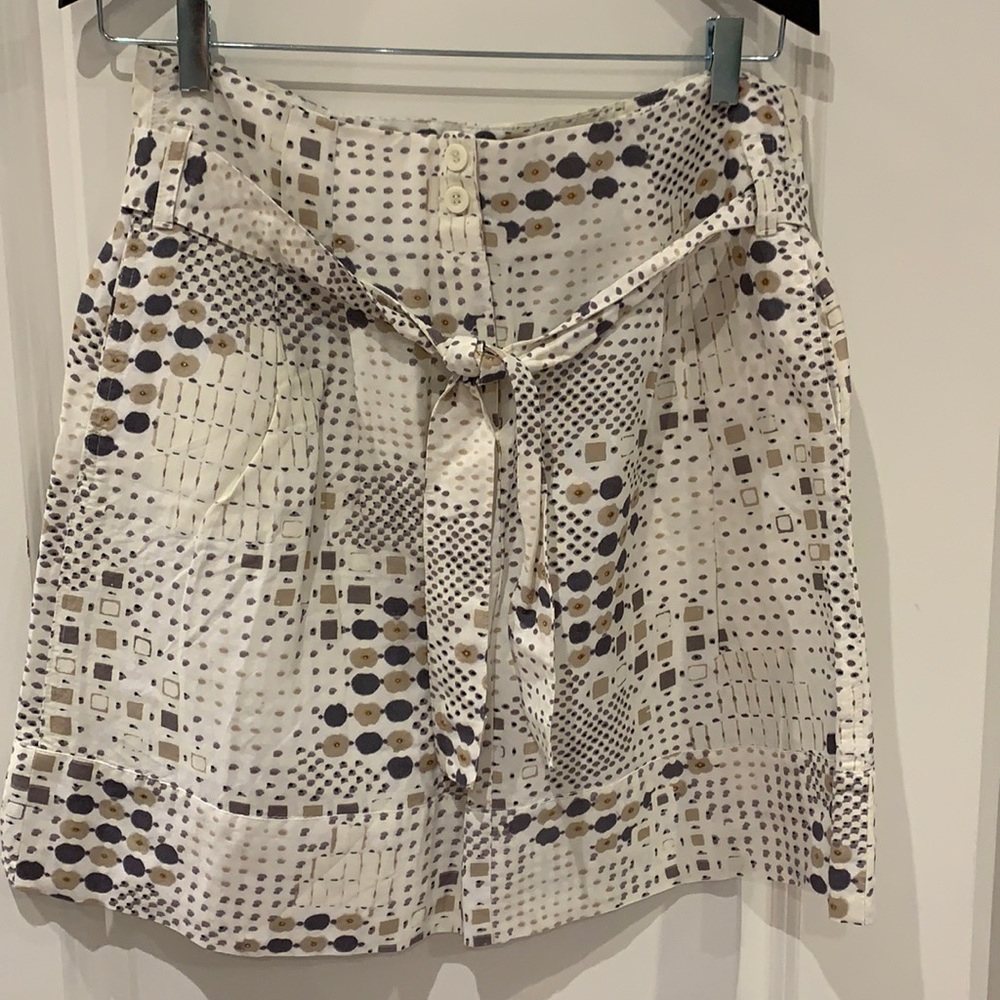 Sandro linen rayon skirt, size 12